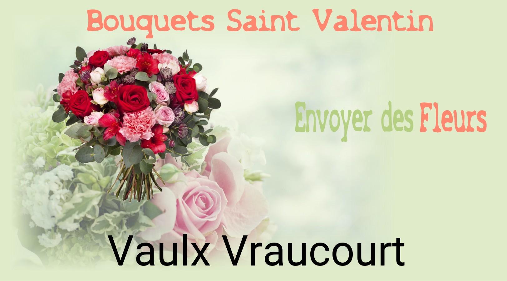 Roses de Saint-Valentin livrées à Vaulx-Vraucourt